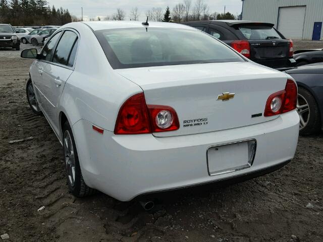 1G1ZD5EU0BF247340 - 2011 CHEVROLET MALIBU 2LT WHITE photo 3