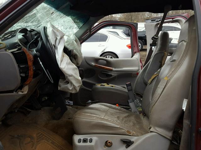 1FTDX1768VKC45556 - 1997 FORD F150 Kastanienbraun Foto 5