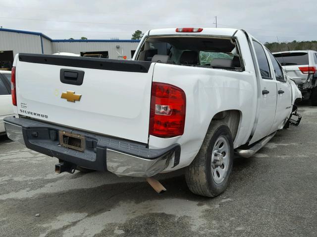 3GCPCPEA8CG300935 - 2012 CHEVROLET SILVERADO WHITE photo 4