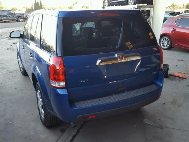 5GZCZ33D16S832400 - 2006 SATURN VUE BLUE photo 3