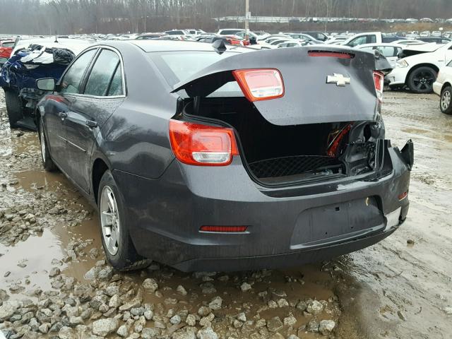 1G11B5SA7DF252017 - 2013 CHEVROLET MALIBU LS ნაცრისფერი ფოტო 3
