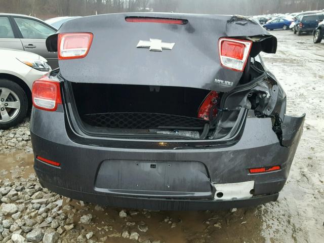 1G11B5SA7DF252017 - 2013 CHEVROLET MALIBU LS ნაცრისფერი ფოტო 9