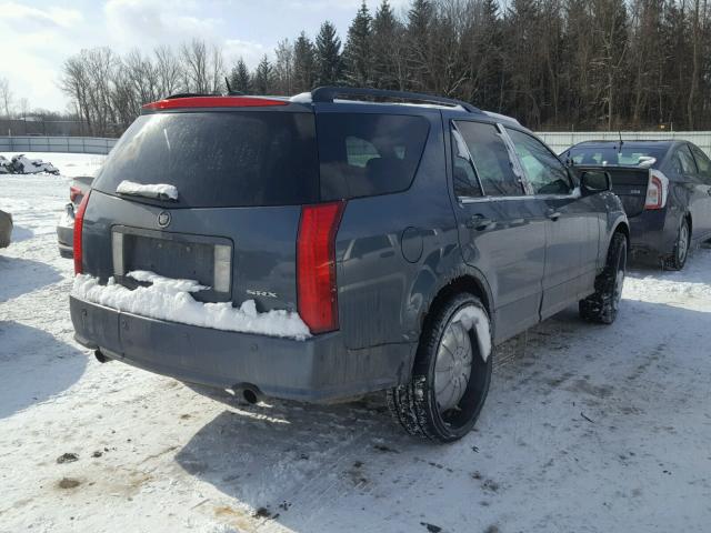 1GYEE637160167831 - 2006 CADILLAC SRX GRAY photo 4