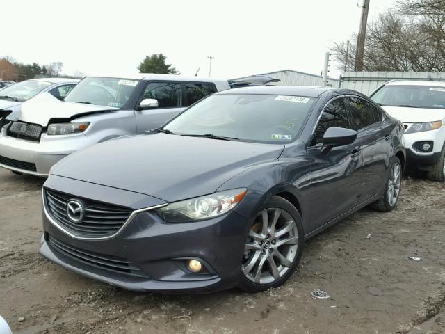 JM1GJ1W53E1110689 - 2014 MAZDA 6 GRAND TO GRAY photo 2