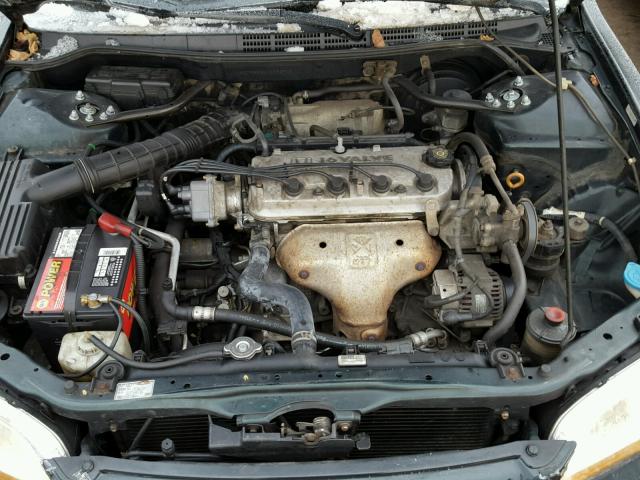 1HGCF86601A096912 - 2001 HONDA ACCORD VAL GREEN photo 7