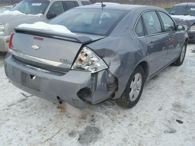 2G1WT58K069351597 - 2006 CHEVROLET IMPALA LT GRAY photo 4