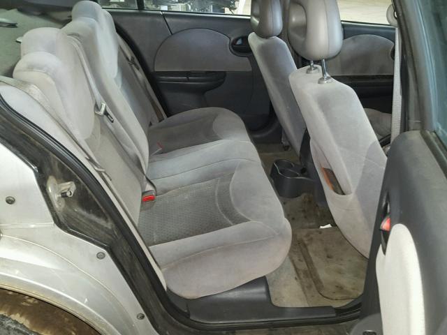 1G8AL54FX4Z231300 - 2004 SATURN ION LEVEL SILVER photo 6