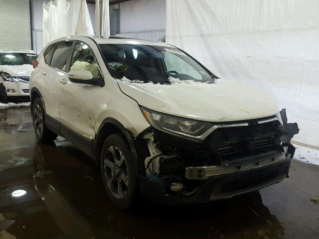 5J6RW2H85JL001750 - 2018 HONDA CR-V EXL WHITE photo 1