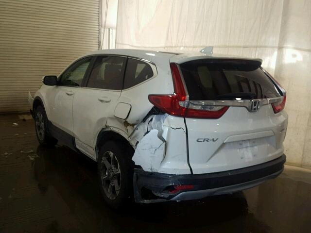 5J6RW2H85JL001750 - 2018 HONDA CR-V EXL WHITE photo 3