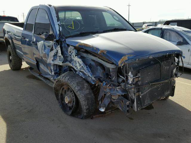 3D7KS28C55G805546 - 2005 DODGE RAM 2500 S Mavi foto 1