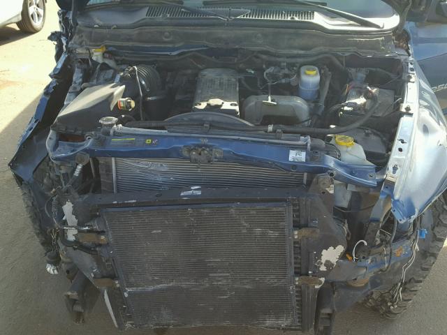 3D7KS28C55G805546 - 2005 DODGE RAM 2500 S Mavi foto 7