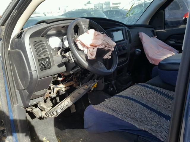 3D7KS28C55G805546 - 2005 DODGE RAM 2500 S Mavi foto 9