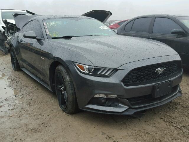 1FA6P8TH9G5208760 - 2016 FORD MUSTANG GRAY photo 1