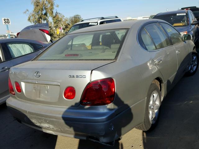 JT8BD69S650205350 - 2005 LEXUS GS 300 SILVER photo 4