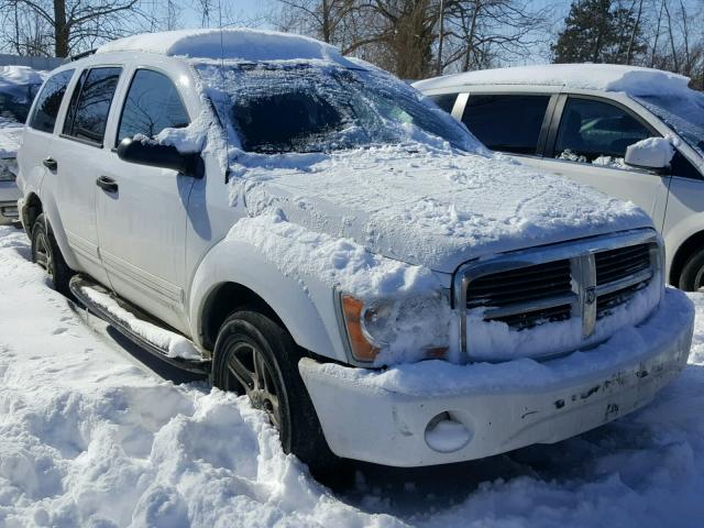 1D4HB48D85F543518 - 2005 DODGE DURANGO SL WHITE photo 1