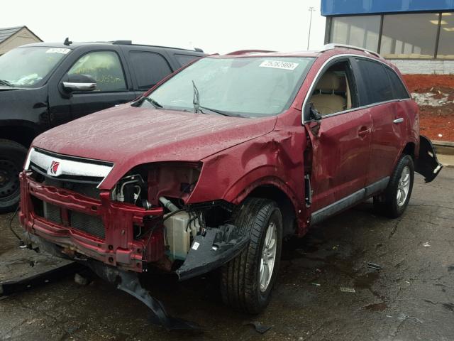 3GSCL33PX8S702415 - 2008 SATURN VUE XE RED photo 2