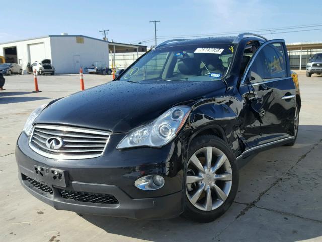 JN1AJ0HP0BM801898 - 2011 INFINITI EX35 BASE BLACK photo 2