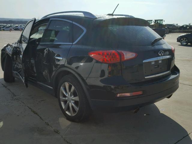 JN1AJ0HP0BM801898 - 2011 INFINITI EX35 BASE BLACK photo 3