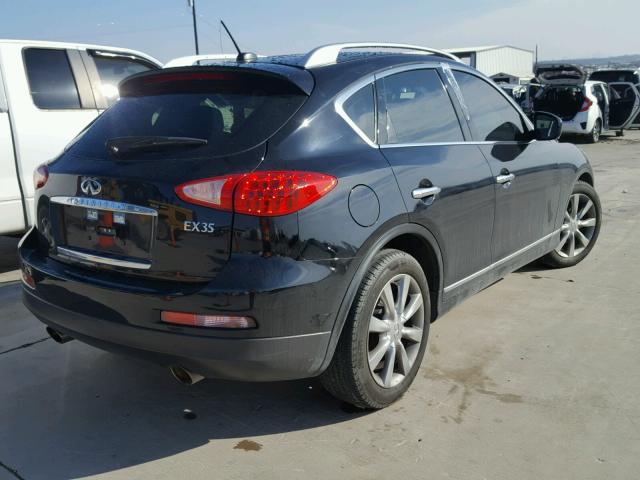 JN1AJ0HP0BM801898 - 2011 INFINITI EX35 BASE BLACK photo 4