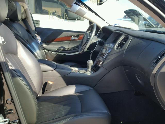 JN1AJ0HP0BM801898 - 2011 INFINITI EX35 BASE BLACK photo 5