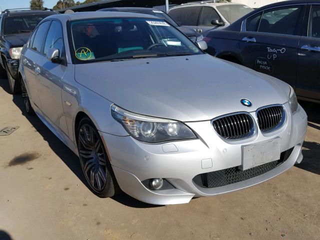 WBANW53598CT50694 - 2008 BMW 550 I SILVER photo 1