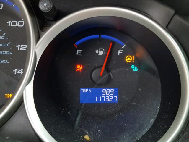 JHMGD38607S022834 - 2007 HONDA FIT S წითელი ფოტო 8