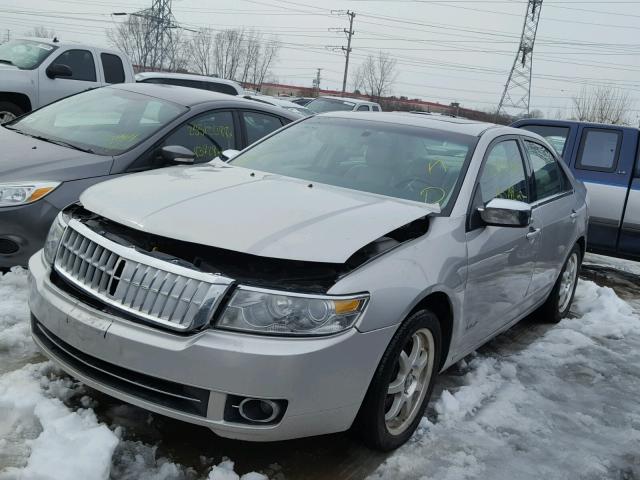 3LNHM28T67R628328 - 2007 LINCOLN MKZ SILVER photo 2