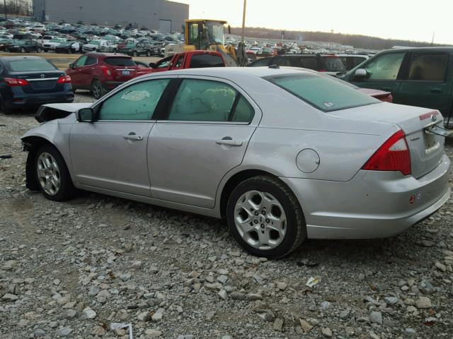 3FAHP0HA3BR232550 - 2011 FORD FUSION SE SILVER photo 3