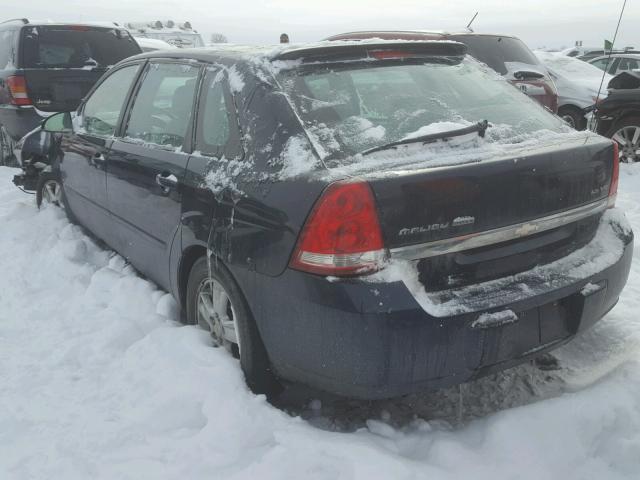 1G1ZT62835F168362 - 2005 CHEVROLET MALIBU MAX 蓝色 照片 3