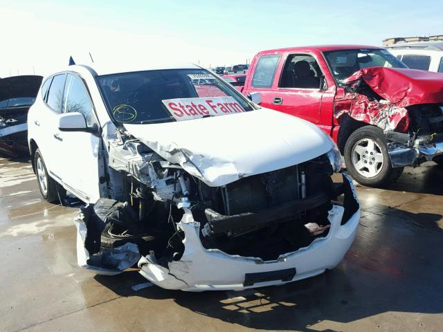 JN8AS5MT2DW544684 - 2013 NISSAN ROGUE S WHITE photo 1