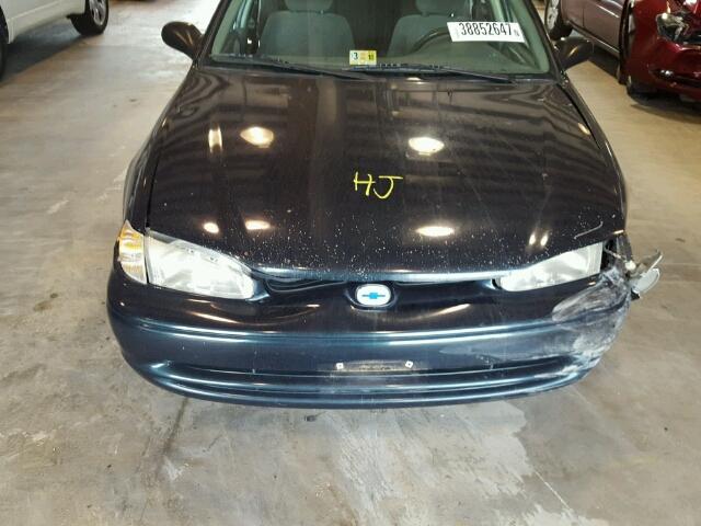 1Y1SK528XXZ413306 - 1999 CHEVROLET GEO PRIZM 黑色 照片 7