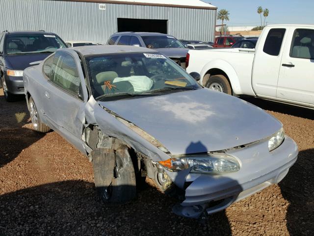 1G3NK12T8YC358339 - 2000 OLDSMOBILE ALERO GX SILVER photo 1