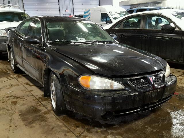 1G2NF52E33C196226 - 2003 PONTIAC GRAND AM S BLACK photo 1