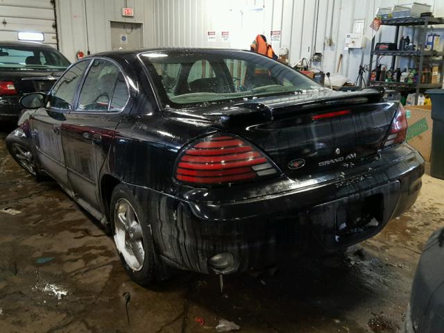1G2NF52E33C196226 - 2003 PONTIAC GRAND AM S 黑色 照片 3