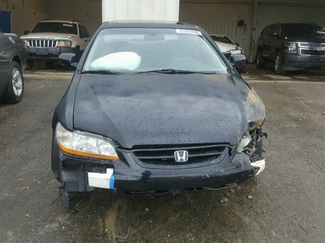 1HGCG32052A022565 - 2002 HONDA ACCORD SE BLACK photo 9