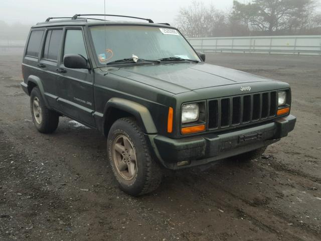 1J4FT68S7WL233515 - 1998 JEEP CHEROKEE S GREEN photo 1