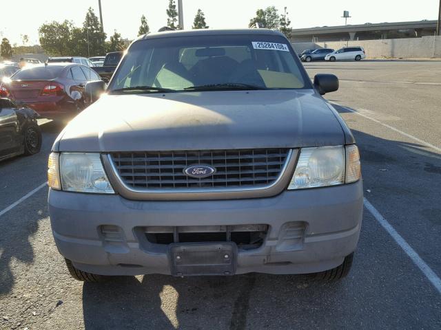 1FMZU62EX2UB61552 - 2002 FORD EXPLORER X GRAY photo 9