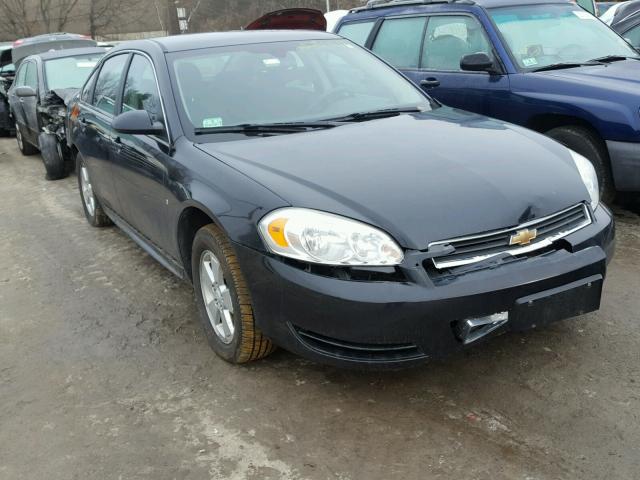 2G1WT57K791100984 - 2009 CHEVROLET IMPALA 1LT BLACK photo 1