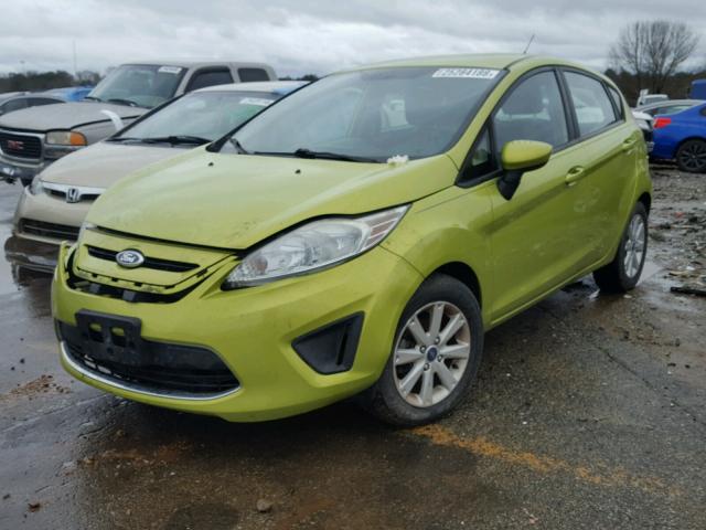 3FADP4EJ8CM152248 - 2012 FORD FIESTA SE GREEN photo 2