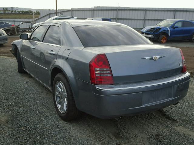 2C3KA63H06H200184 - 2006 CHRYSLER 300C BLUE photo 3