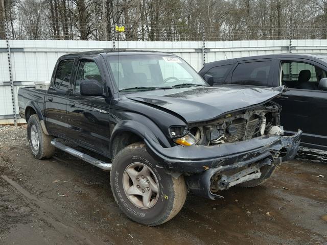 5TEGN92N01Z828743 - 2001 TOYOTA TACOMA DOU BLACK photo 1