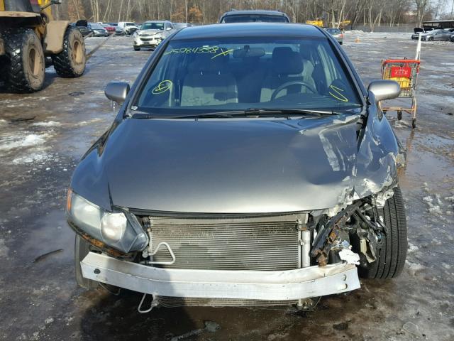 2HGFA16538H317019 - 2008 HONDA CIVIC LX SILVER photo 9