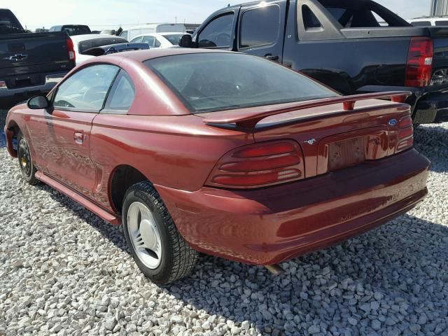 1FALP404XSF107050 - 1995 FORD MUSTANG RED photo 3