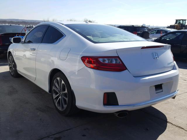 1HGCT2B84FA008075 - 2015 HONDA ACCORD EXL WHITE photo 3