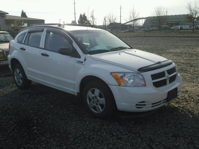 1B3HB28B48D753521 - 2008 DODGE CALIBER WHITE photo 1