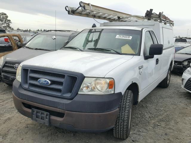 1FTRF12218KB94872 - 2008 FORD F150 WHITE photo 2