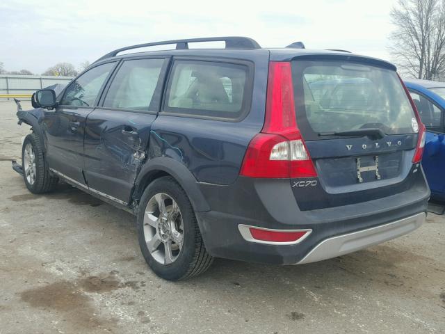 YV4BZ982181010368 - 2008 VOLVO XC70 BLUE photo 3