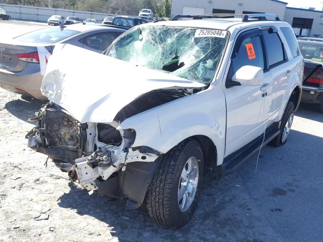 1FMCU9EG8CKB27353 - 2012 FORD ESCAPE LIM WHITE photo 2