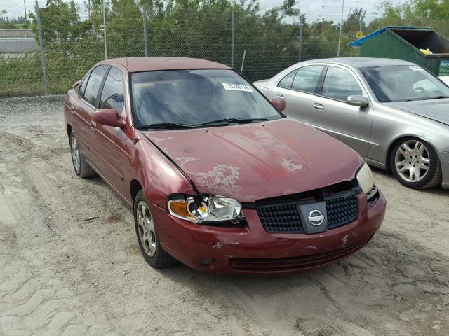 3N1CB51D74L898999 - 2004 NISSAN SENTRA 1.8 RED photo 1