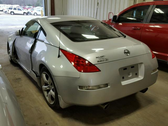 JN1BZ34D87M504590 - 2007 NISSAN 350Z COUPE SILVER photo 3